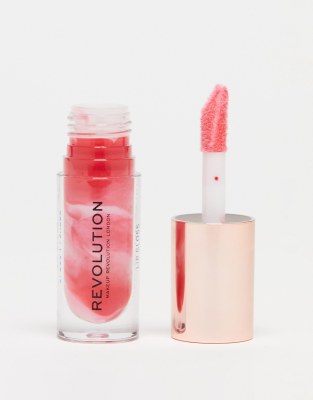 Revolution - Lip Swirl Ceramide - Lipgloss - Bitten Red-Rot