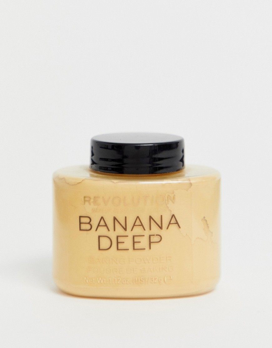 Revolution – Loose Baking Powder – Banana (Deep) – Löspuder (mörkt)-Gräddvit