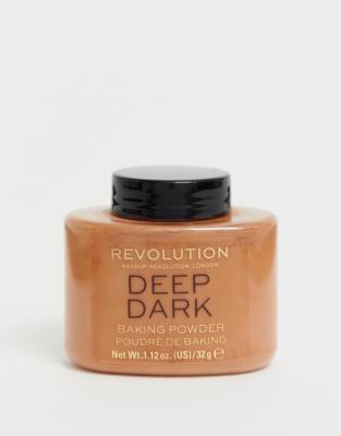 Revolution Loose Baking Powder Deep Dark-Brown