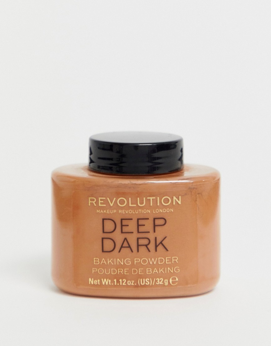Revolution Loose Baking Powder Deep Dark-Brown