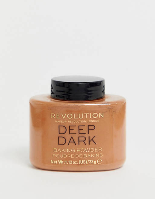 Revolution – Loose Baking Powder – Deep Dark