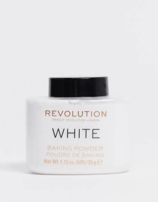 Revolution Loose Baking Powder White Asos