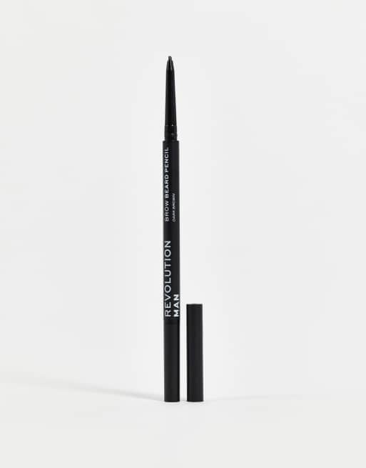 Revolution Man - Crayon à barbe et sourcils avec brosse 0,09 g