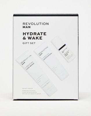 Revolution Man Hydrate & Wake Gift Set - 21% Saving - ASOS Price Checker