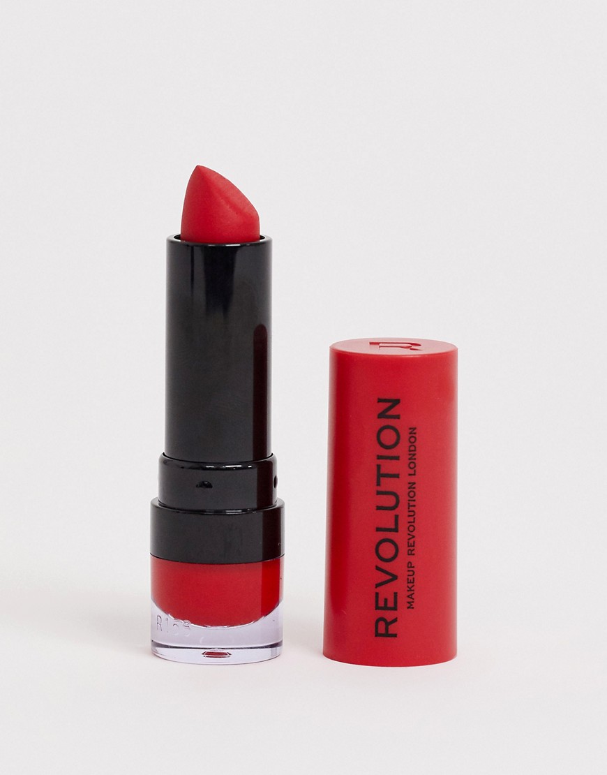 Revolution Matte Lipstick - Cherry-No color