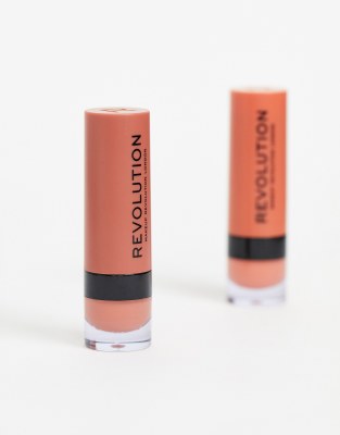 revolution matte lipstick piece of cake