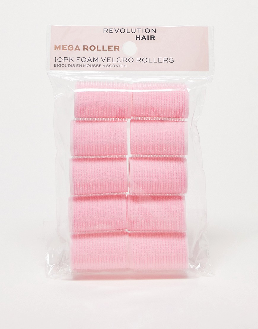 Revolution Mega Pink Heatless Rollers-No colour