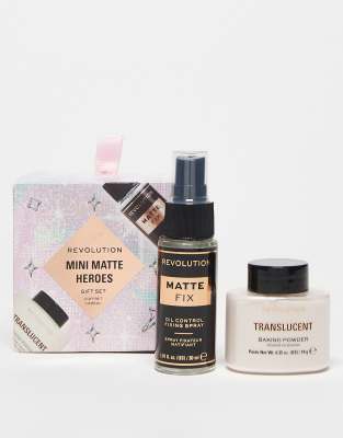 Revolution Revolution Mini Matte Heroes Gift Set-No colour