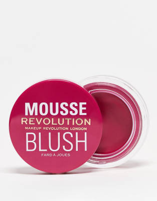 Revolution - Mousse Blusher - Blush - Passion Deep Pink-Rose