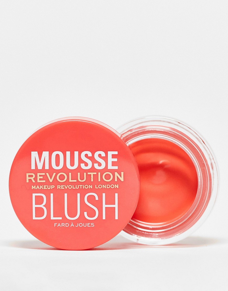 Revolution Mousse Blusher Grapefruit Coral-Orange