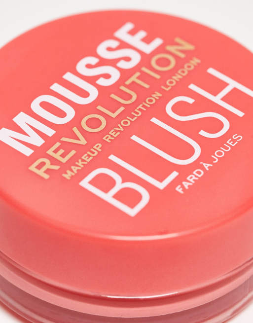 Revolution - Mousse blusher in koraalkleur, 3 van 4