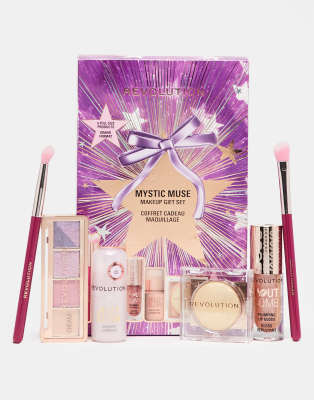 Revolution Mystic Muse Shimmer Makeup Set (35% Savings)-multi