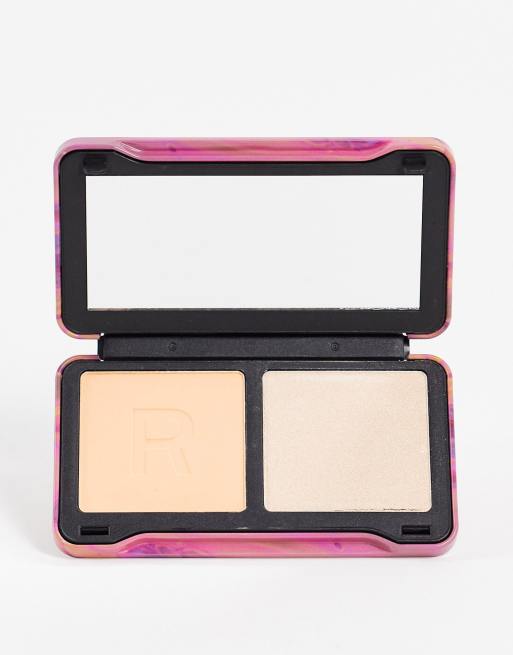 Revolution - Neon Heat Dynamic Face Palette - Highlighter - Scorched Rose