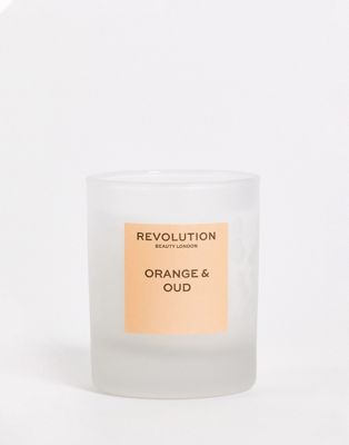Revolution Orange & Oud Scented Candle