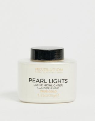Revolution - Pearl Lights - Losse highlighter - True Gold-Goud