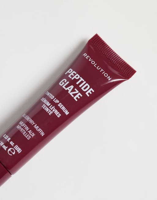 Revolution Peptide Glaze Tinted Lip Serum Blueberry Muffin, 4 of 4