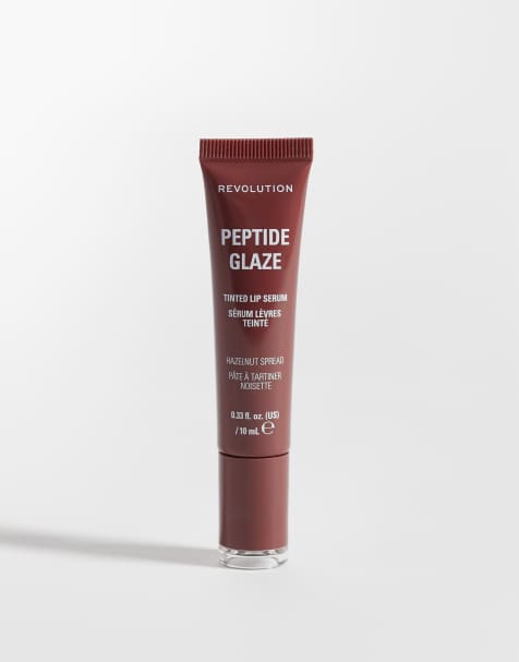 Revolution – Peptide Glaze Tinted Lip Serum – Läppserum – Hazelnut Spread - view 1
