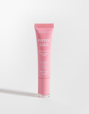 Revolution Peptide Glaze Tinted Lip Serum Strawberries & Cream-pink