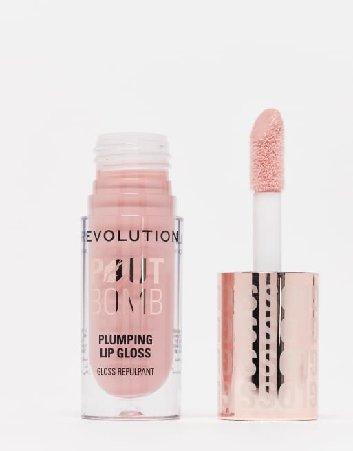 Revolution - Pout Bomb - Gloss repulpant - Candy Pink Nude, 3 de 4