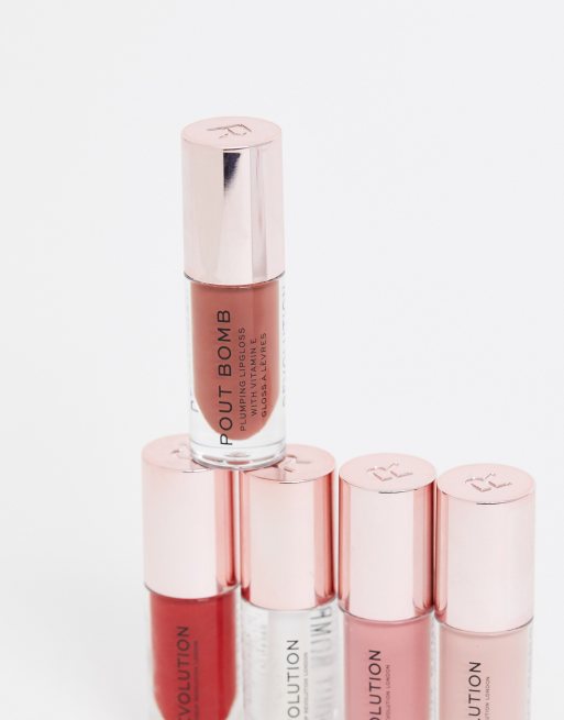 Revolution – Pout Bomb – Plumpande läppglans i Cookie, 4 av 4