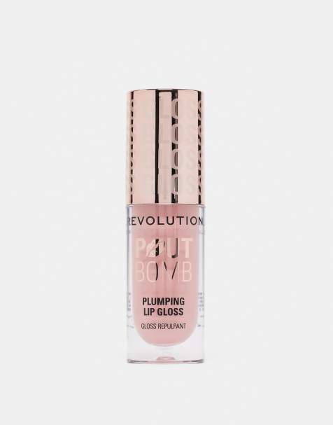 Revolution Pout Bomb Plumping Gloss Candy Pink Nude - view 1