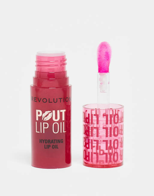 Revolution Pout Bomb Plumping Gloss Cherry Sheer Red, 3 of 4