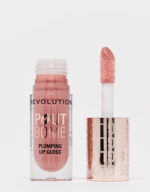 Revolution - Pout Bomb - Plumping Gloss - Doll Warm Nude, 4 van 4