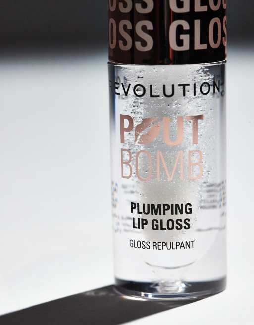 Revolution - Pout Bomb Plumping Gloss - Glaze Clear, 3 af 4