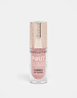 Revolution - Pout Bomb - Schimmernder Gloss in glossigem Shine Pink-Rosa