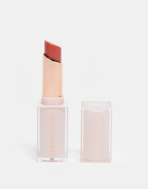 Revolution Pout Lip Gloss Stick Shimmer Sugar Cookie Pink - view 1