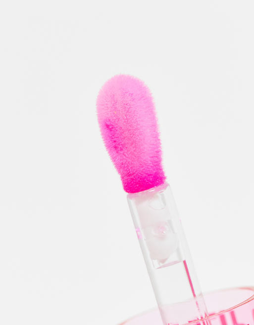 Revolution Pout Lip Oil in Raspberry Pink, 4 of 4