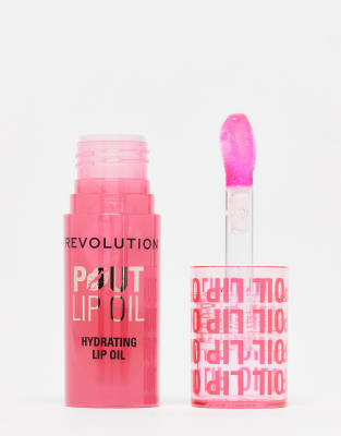 Revolution - Pout Lip Oil - Lippenöl - Watermelon Pink-Rosa