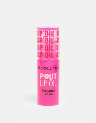 Revolution Pout Lip Oil Raspberry Pink