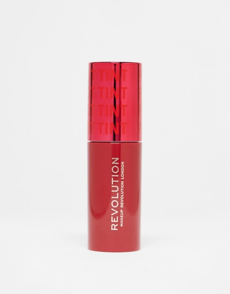 Revolution – Pout Lip Tint – Läppglans – Sizzlin Red - view 1