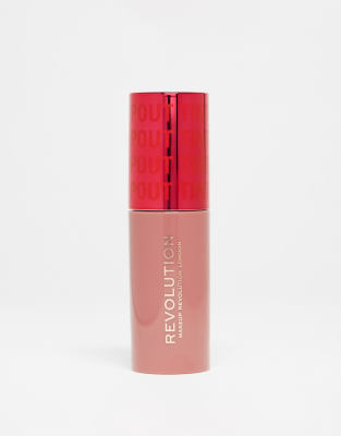 Revolution - Pout Lip Tint - Lipgloss - Nude Dreams-Brown