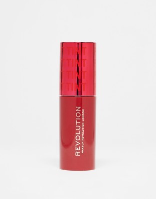 Revolution - Pout Lip Tint - Lipgloss - Sizzlin Red-Rot