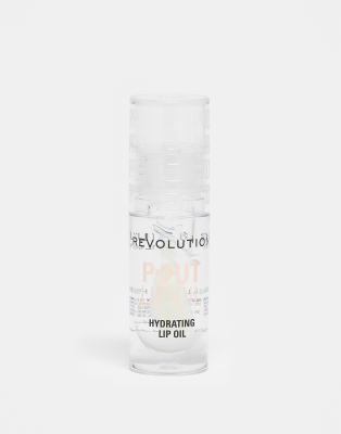Revolution - Pout - Lippenöl in Lychee Clear-Rosa