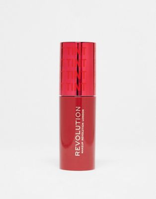 Revolution Pout Lip Tint Sizzlin Red