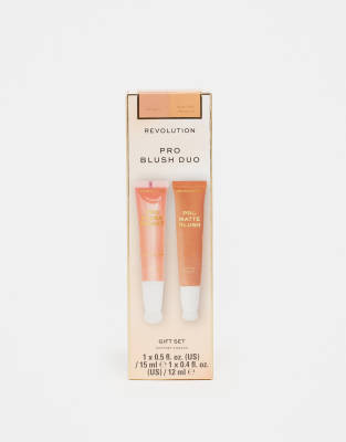 Revolution Pro - Blush Duo - Rouge-Set - Peach-Orange