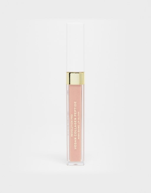 Revolution - Pro-collageen lipgloss voor hoogglans met peptiden in kleur 'Cashmere', 4 van 4