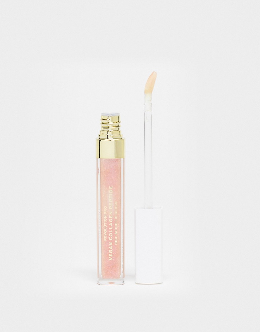 Revolution Pro Collagen Peptide High Shine Lip Gloss Bijoux-Pink