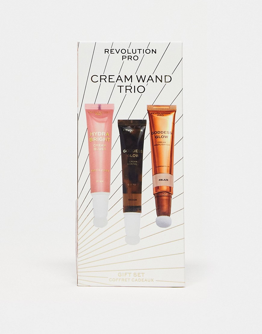 Revolution Pro Cream Face Wand Trio Medium-Multi