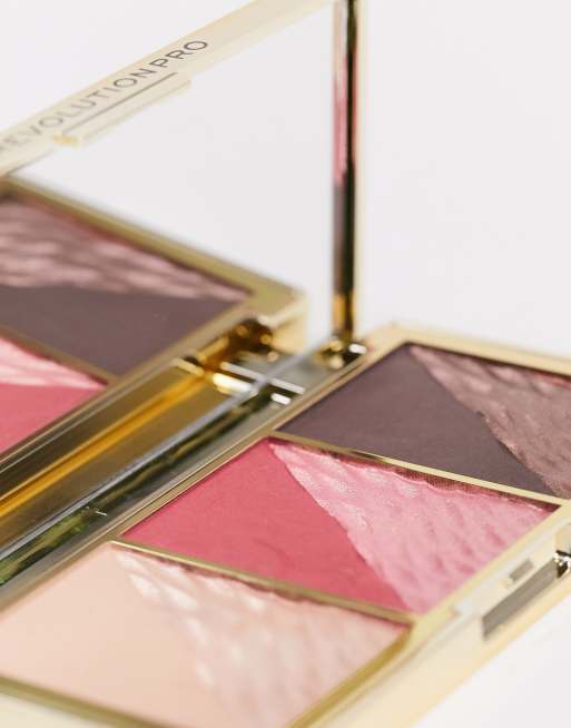 Revolution Pro - Crystal Luxe Dimension Berry Flush - Palette de maquillage, 2 de 4