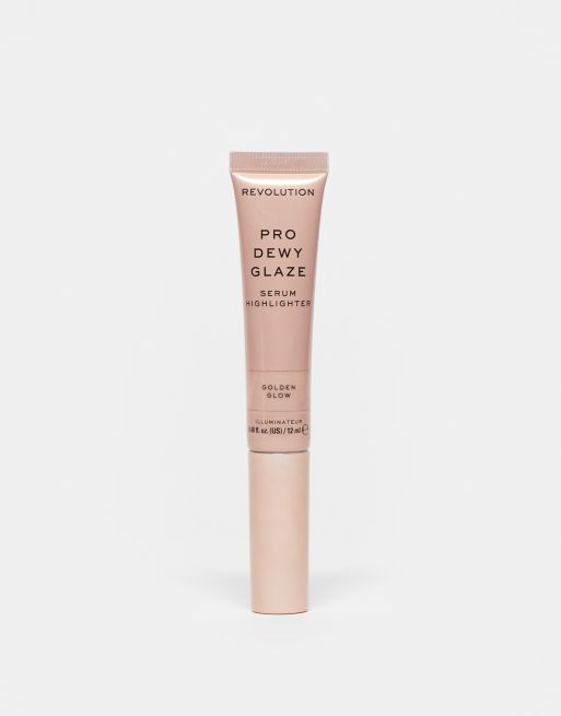 Revolution Pro – Dewy Glaze – Serum-Highlighter Applikator in Golden Glow