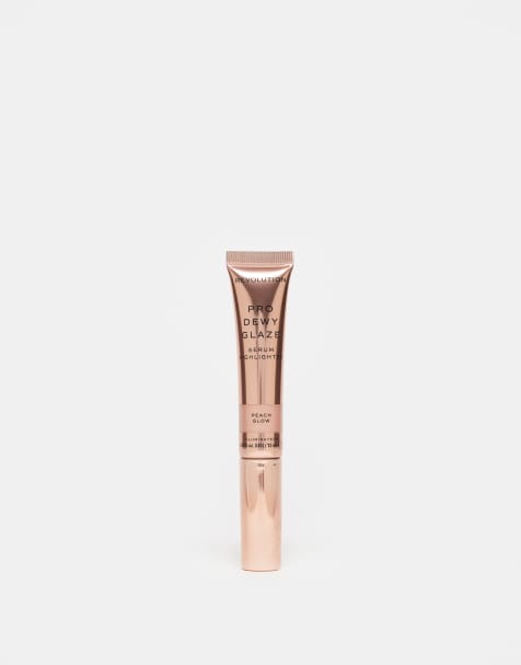 Revolution - Pro Dewy Glaze Serum Highlighter Wand - Peach Glow - view 1