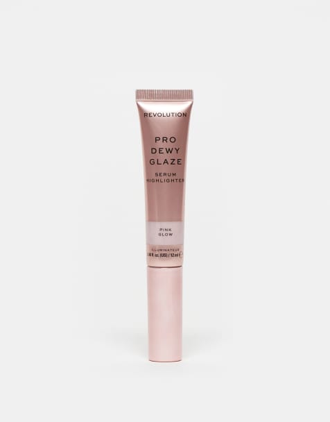 Revolution Pro Dewy Glaze Serum Highlighter Wand - Pink Glow - view 1