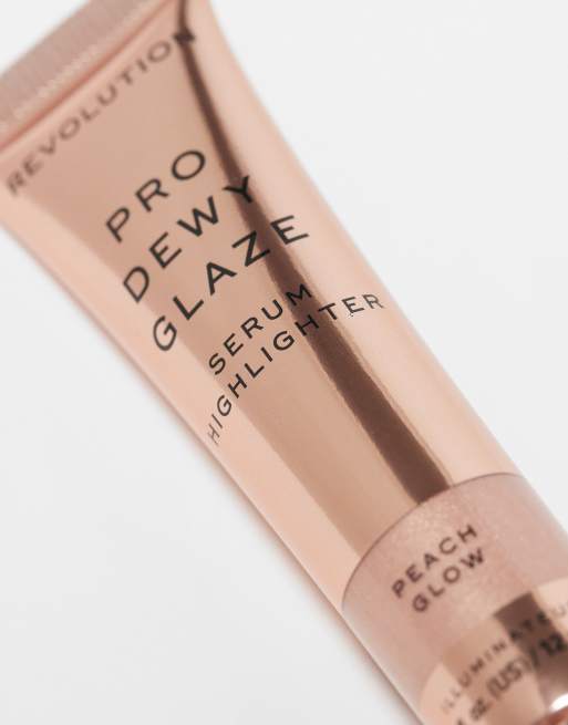 Revolution – Pro Dewy Glaze – Serum rozświetlające w sztyfcie - Peach Glow, 4 z 4
