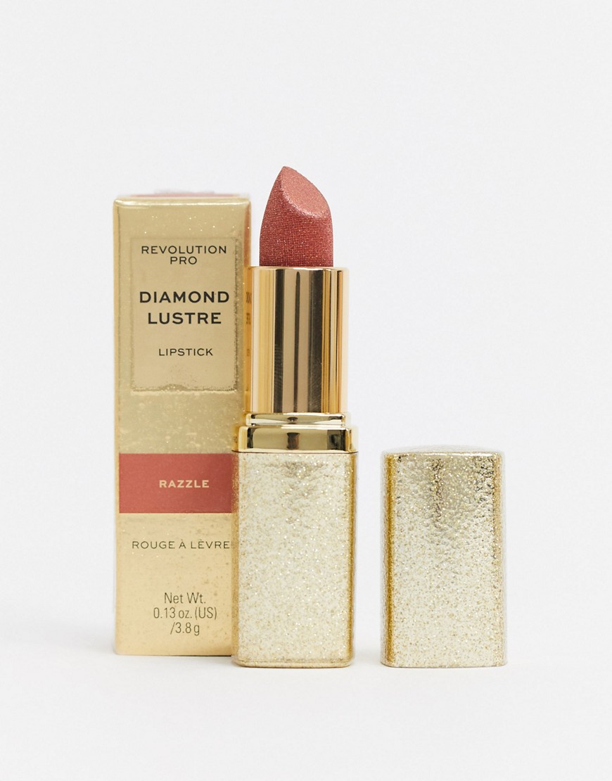 Revolution - Pro Diamond Lustre læbestift - Razzle-Pink