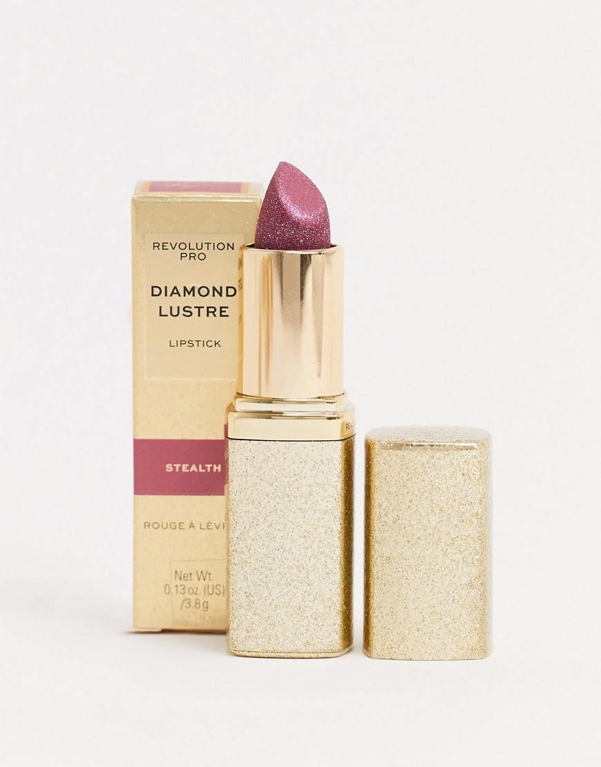 Revolution - Pro - Diamond Lustre læbestift - Stealth-Pink