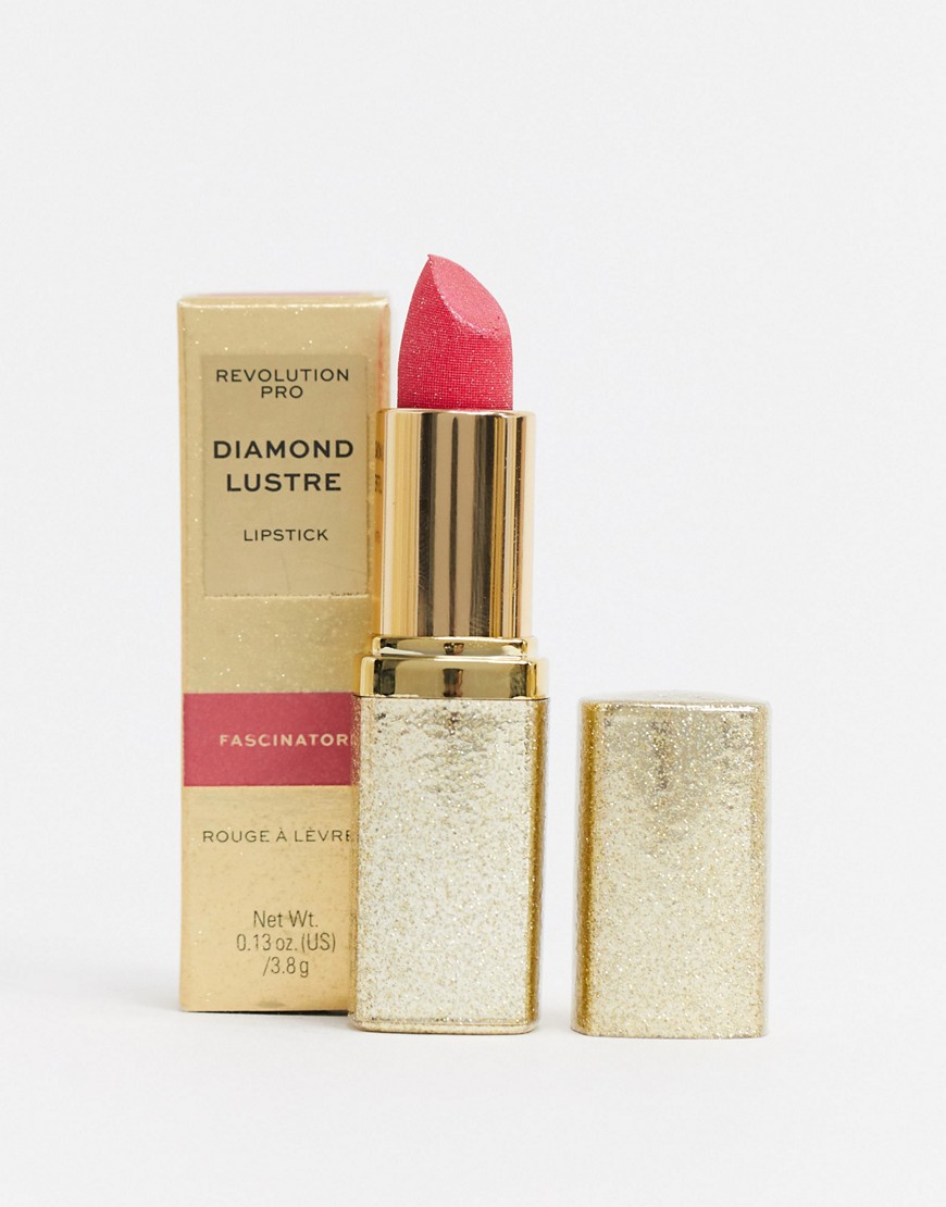 Revolution Pro - Diamond Lustre Lipstick - Fascinator-Roze